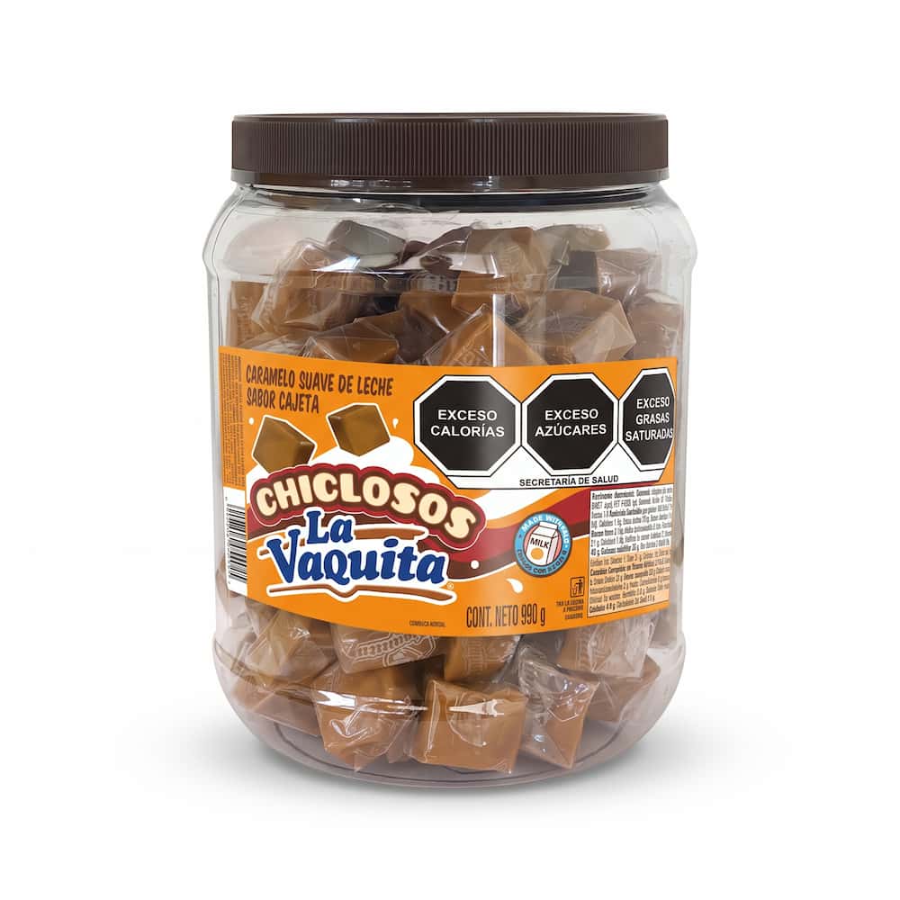 Chiclosos La Vaquita Vitrolero 990g