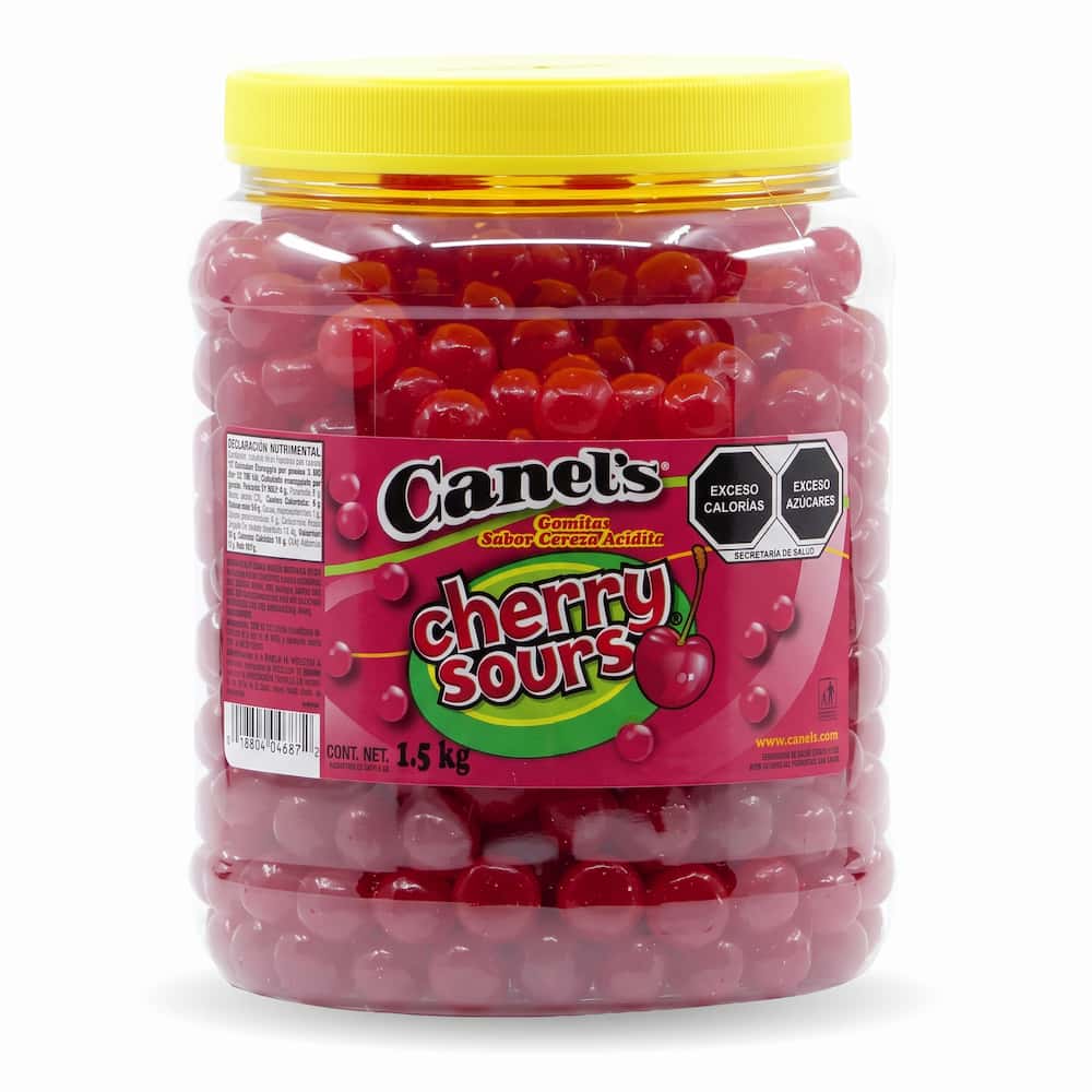 Gomitas Cherry Sours Canel's 1.5kg