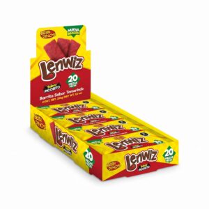 Barritas Lenwiz Tamarindo 20 Pzas