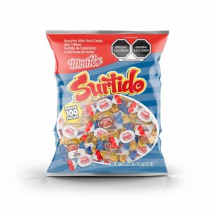 Surtido Montes Leche Bolsa 100 Pzas