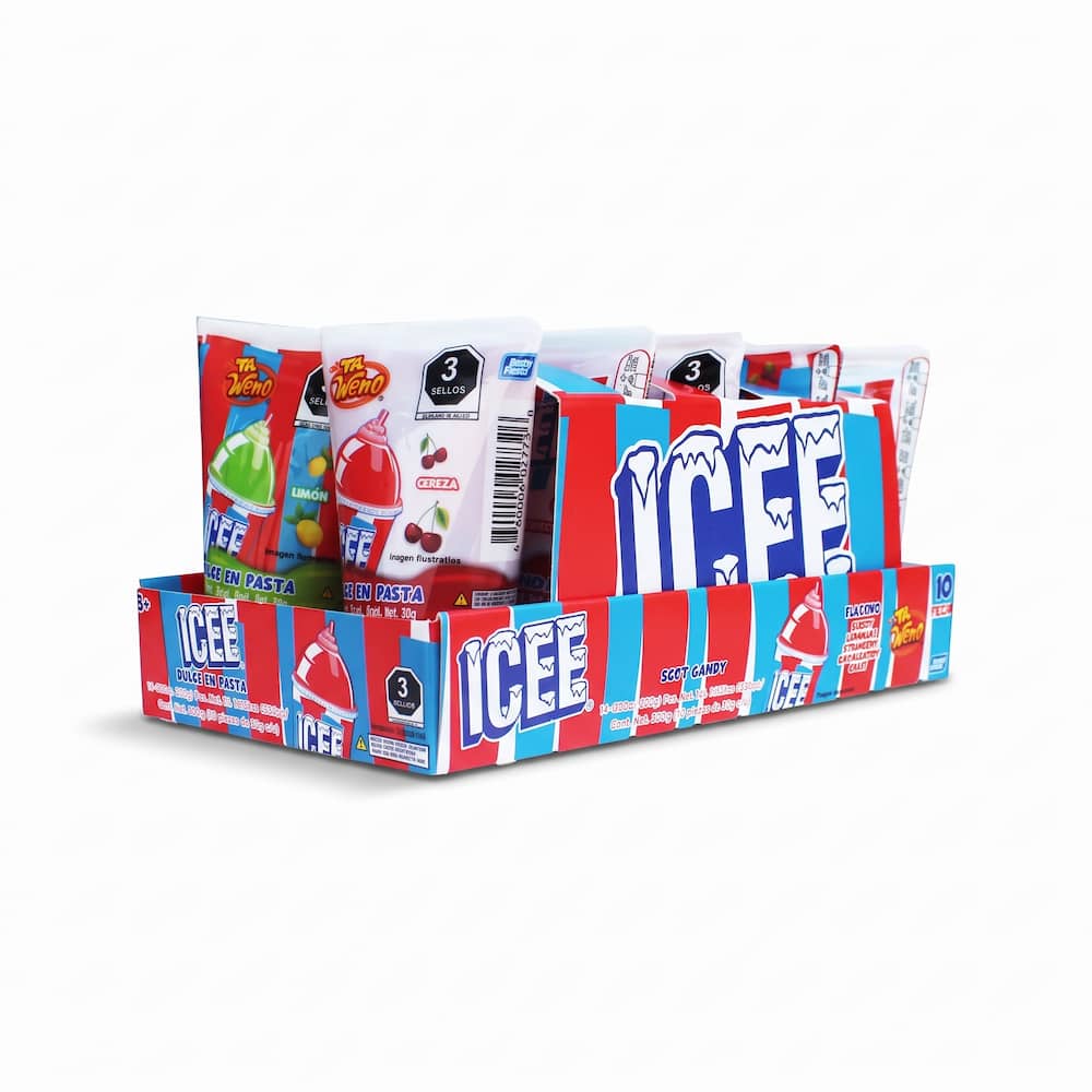 ICEE Dulce En Pasta Display 12 Pzas